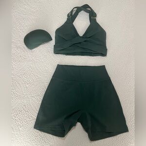 Buffbunny Set - Candy Wrap Bra and Legacy 4” Short